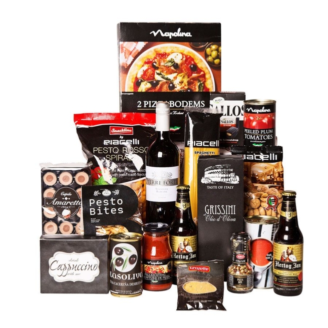 Kerstpakket Italiaanse lekkernijen