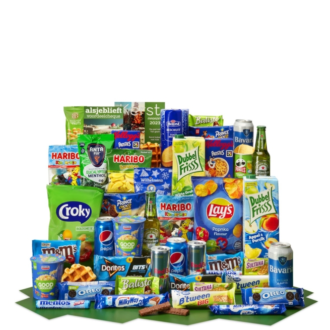 Kerstpakket Lekker lui