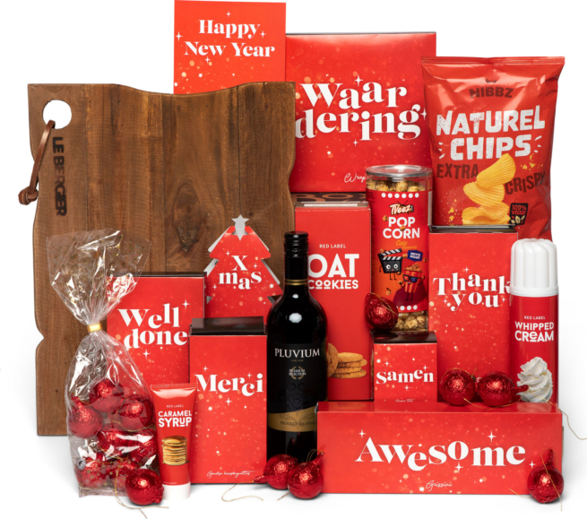 Kerstpakket Happen Van De Plank