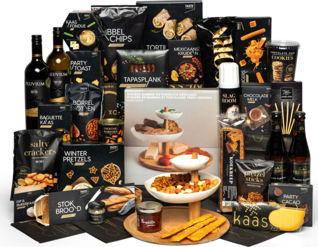 Kerstpakket Stapelen