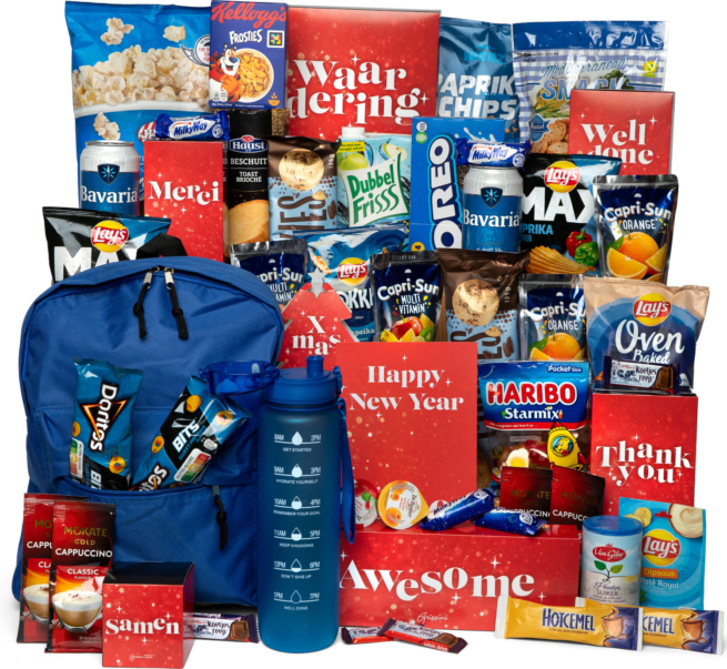 Kerstpakket Blauwe Knaller