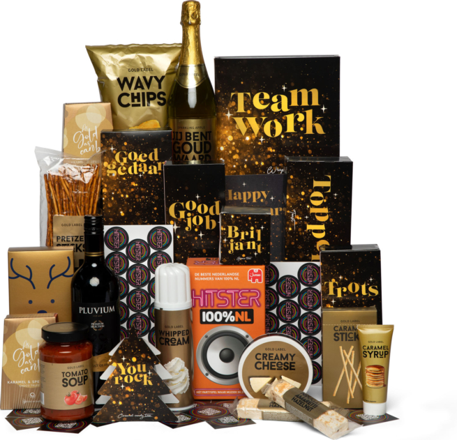 Kerstpakket Raad De Hit