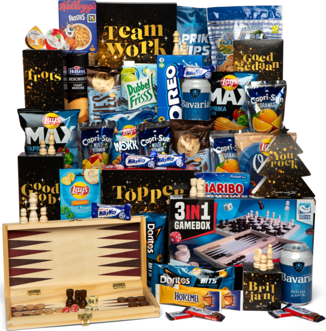 Kerstpakket Gamebox