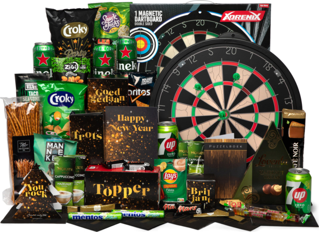 Kerstpakket Dartwedstrijd