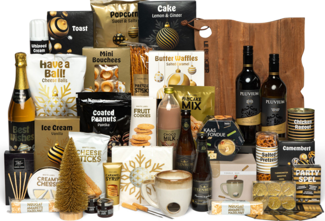 Kerstpakket Feest Op De Plank