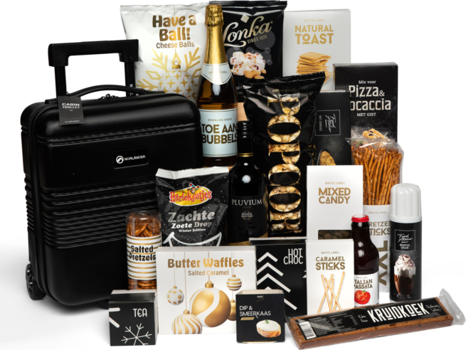 Kerstpakket Bubbels & Bites