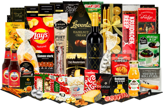 Kerstpakket Uitpakken