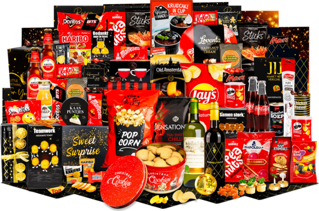Kerstpakket Vol met merken