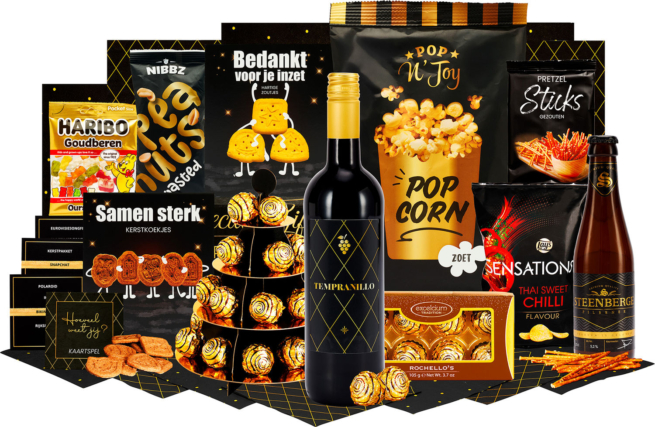 Kerstpakket Geserveerd