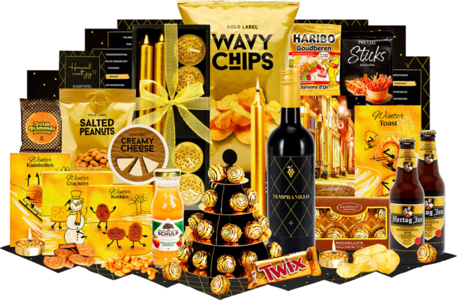 Kerstpakket Gold it is
