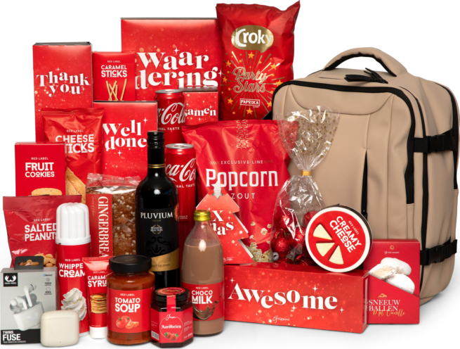 Kerstpakket Vol met merken
