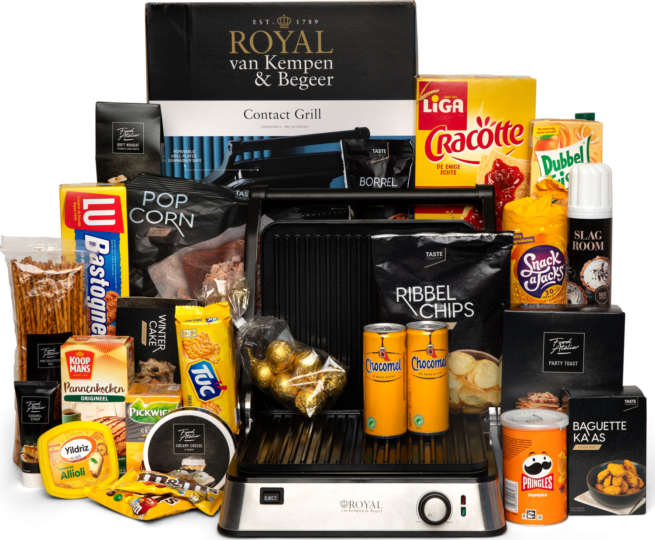 Kerstpakket Vol met merken