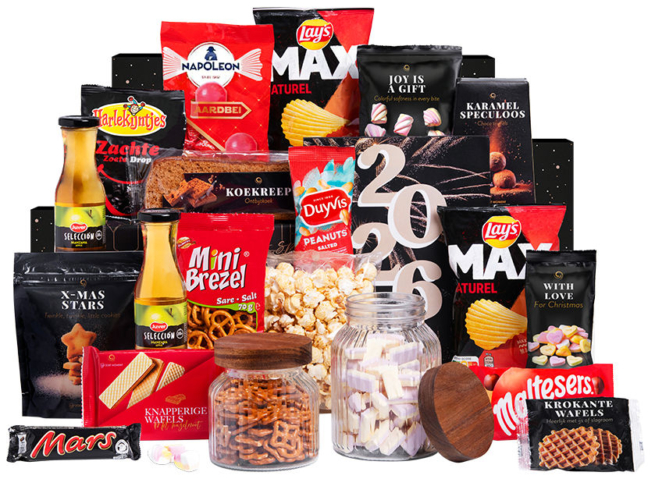 Kerstpakket Snoepen uit de pot