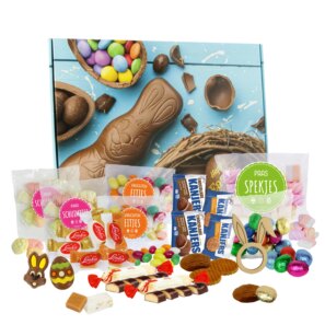 Paasgeschenk Veel pasen in de bus