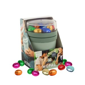 Paasgeschenk Ei en yoghurt