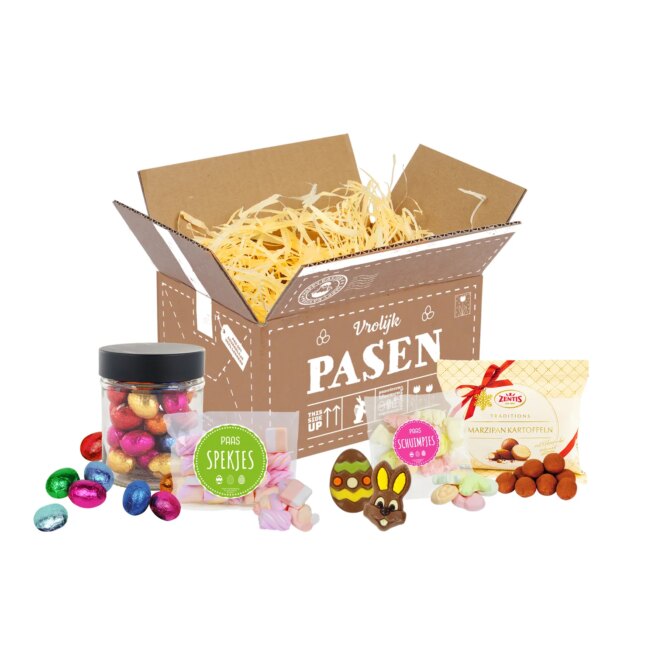 Paasgeschenk Vrolijk pasen paasmix