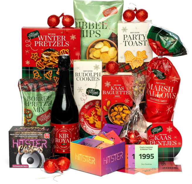 Kerstpakket Christmas Hits