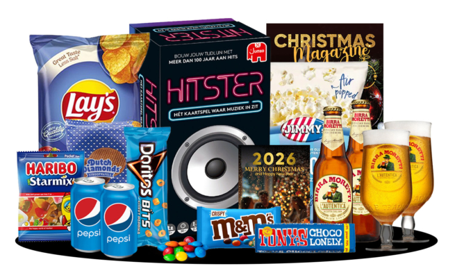 Kerstpakket Borrel Met Vrienden