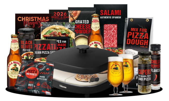 Kerstpakket Lekker Pizza
