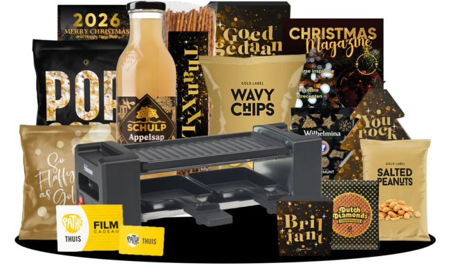 Kerstpakket Lovely Gold