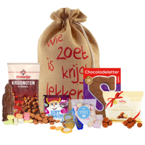 Sintgeschenk Wie zoet is... Sintgeschenk Wie zoet is...