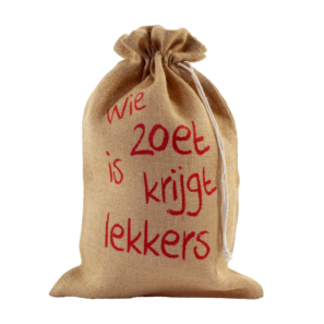 Sintgeschenk Wie zoet is... Sintgeschenk Wie zoet is...