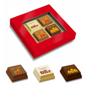 Sintgeschenk Quatro 60 gr. Sintgeschenk Quatro 60 gr.