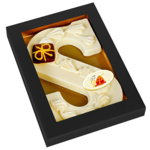 Sintgeschenk Lettro 's' 200 gr. wit Sintgeschenk Lettro 's' 200 gr. wit