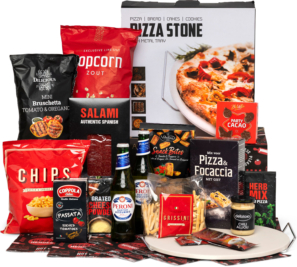 Kerstpakket Pizza Stone Kerstpakket Pizza Stone
